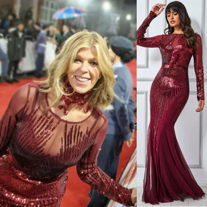 Goddiva Glory: Kate Garraway Stuns on the Red Carpet in a Divine Gown