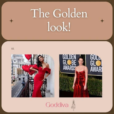 Golden Elegance: Transform into a Red-Carpet Star with This Stunning Look