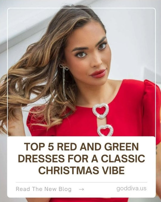 Top 5 Red and Green Dresses for a Classic Christmas Vibe