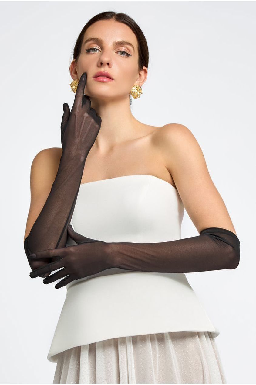 Goddiva Stretch Mesh Gloves