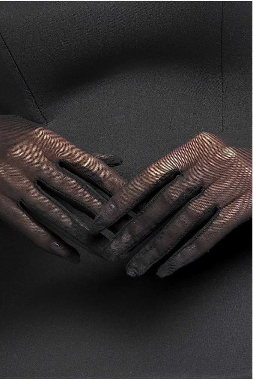 Goddiva Stretch Mesh Gloves