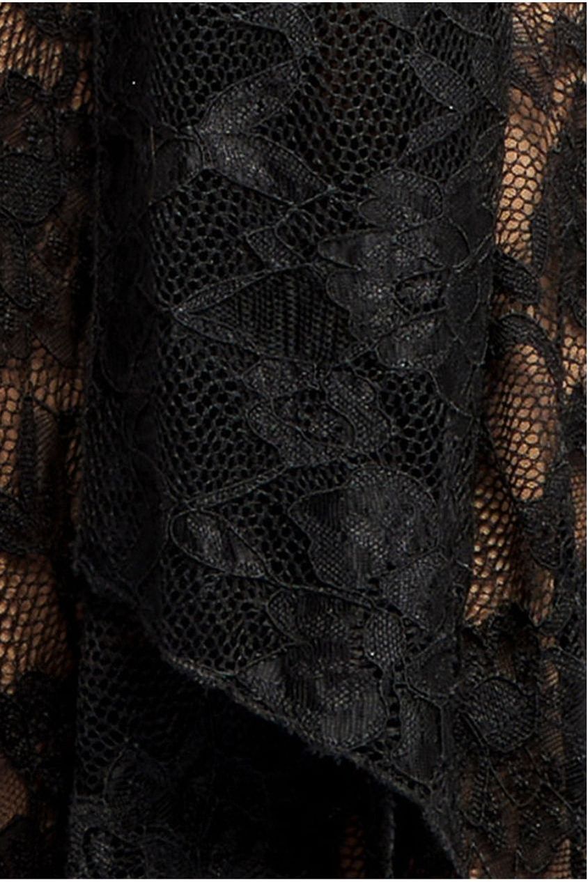 Goddiva Floral Lace Scarf