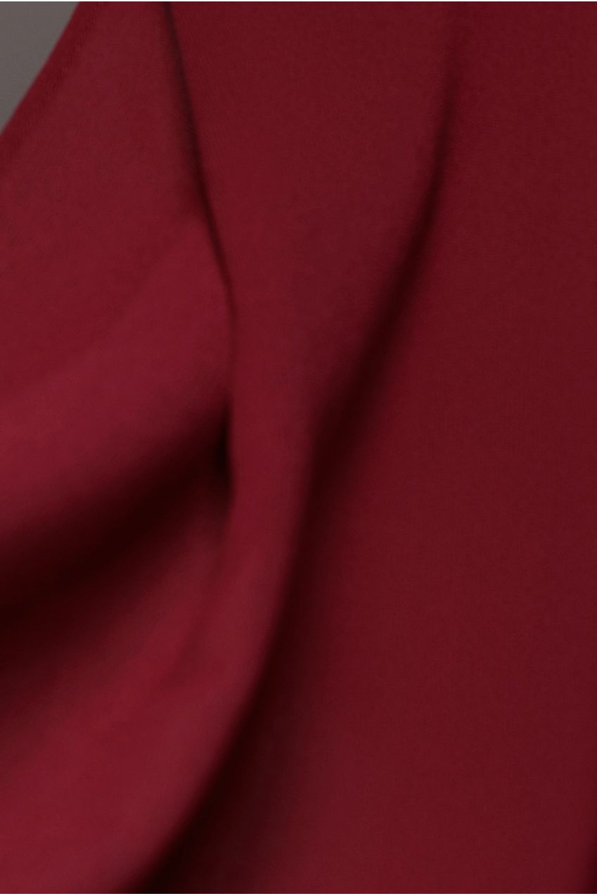 Goddiva Chiffon Scarf - Burgundy