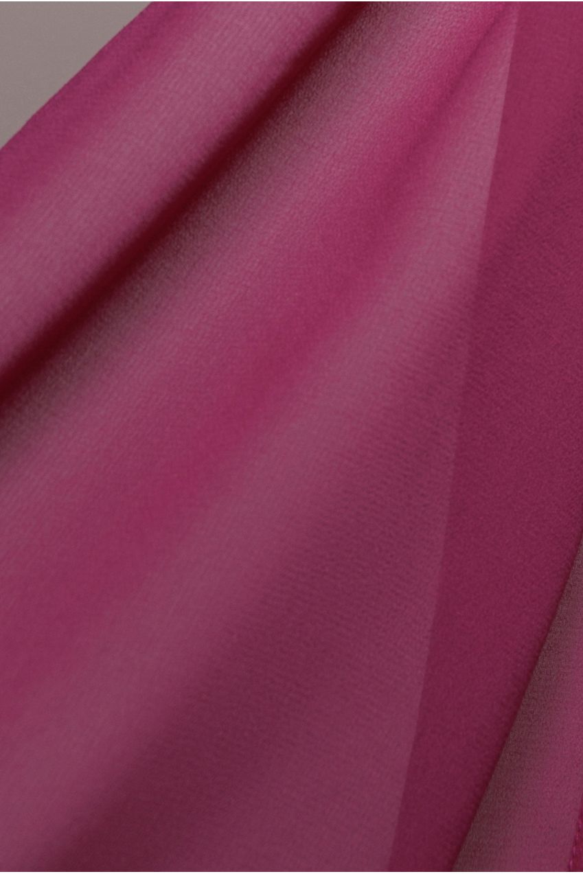Goddiva Chiffon Scarf - Magenta