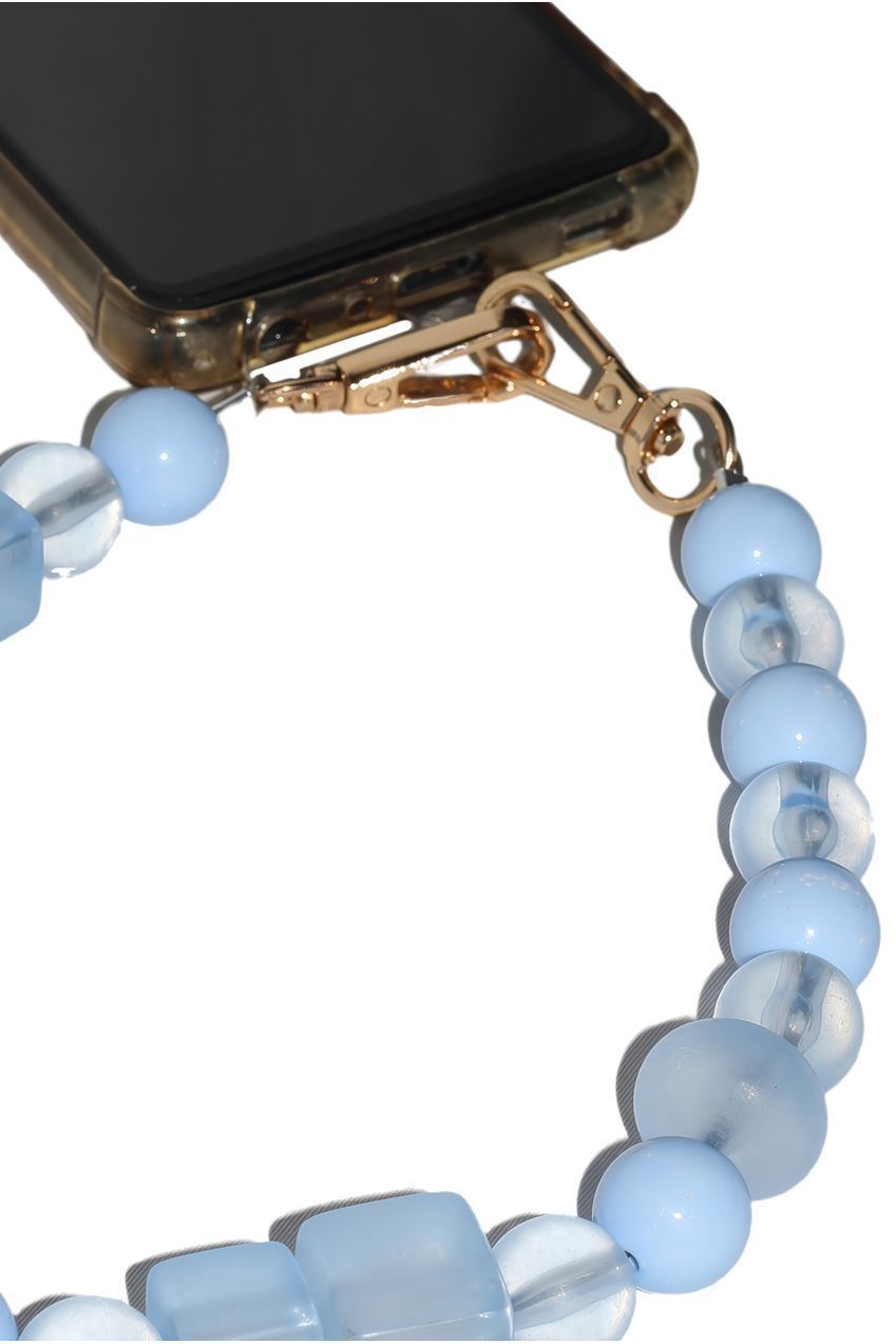 Goddiva Accessories Acrylic Phone Strap - Matte Blue