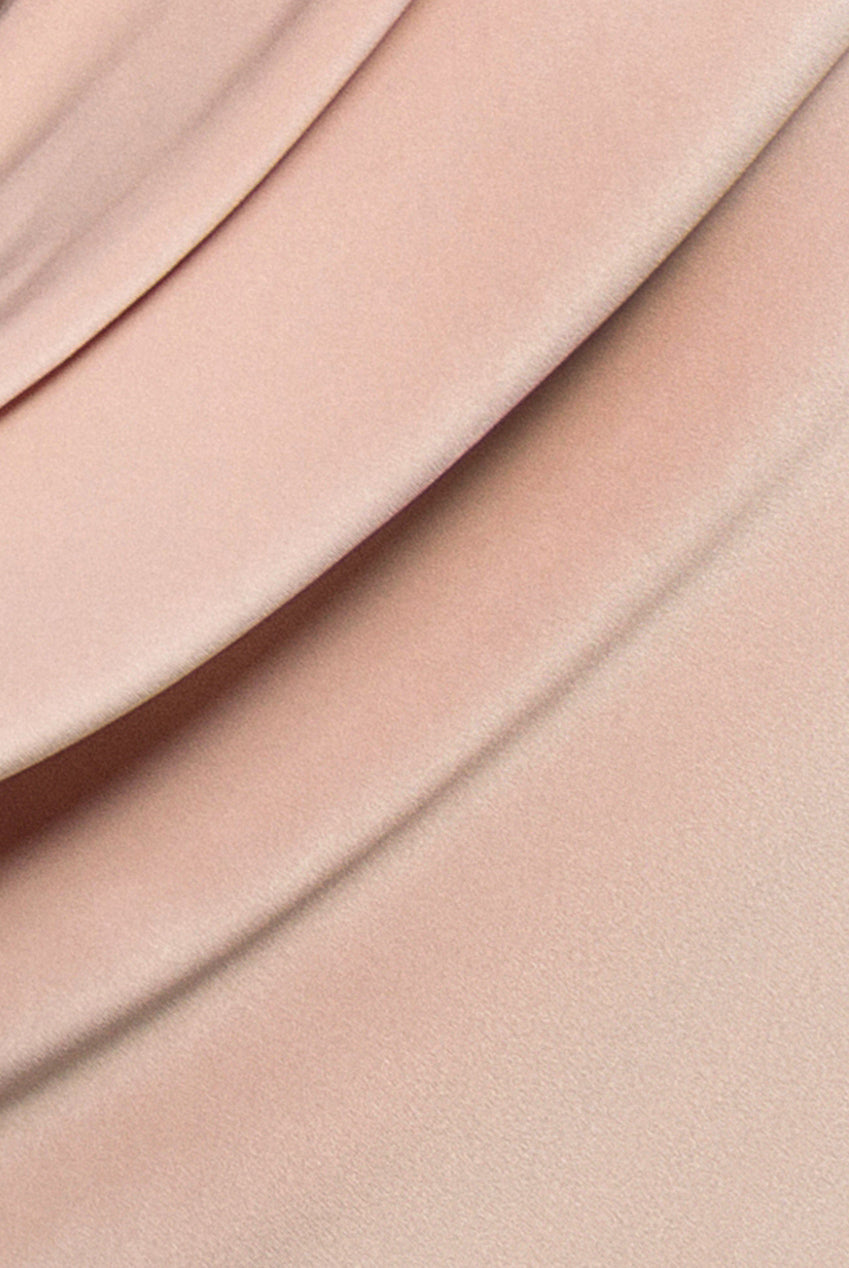 Goddiva Multiway Tie-Up Maxi Dress - Dusty Pink