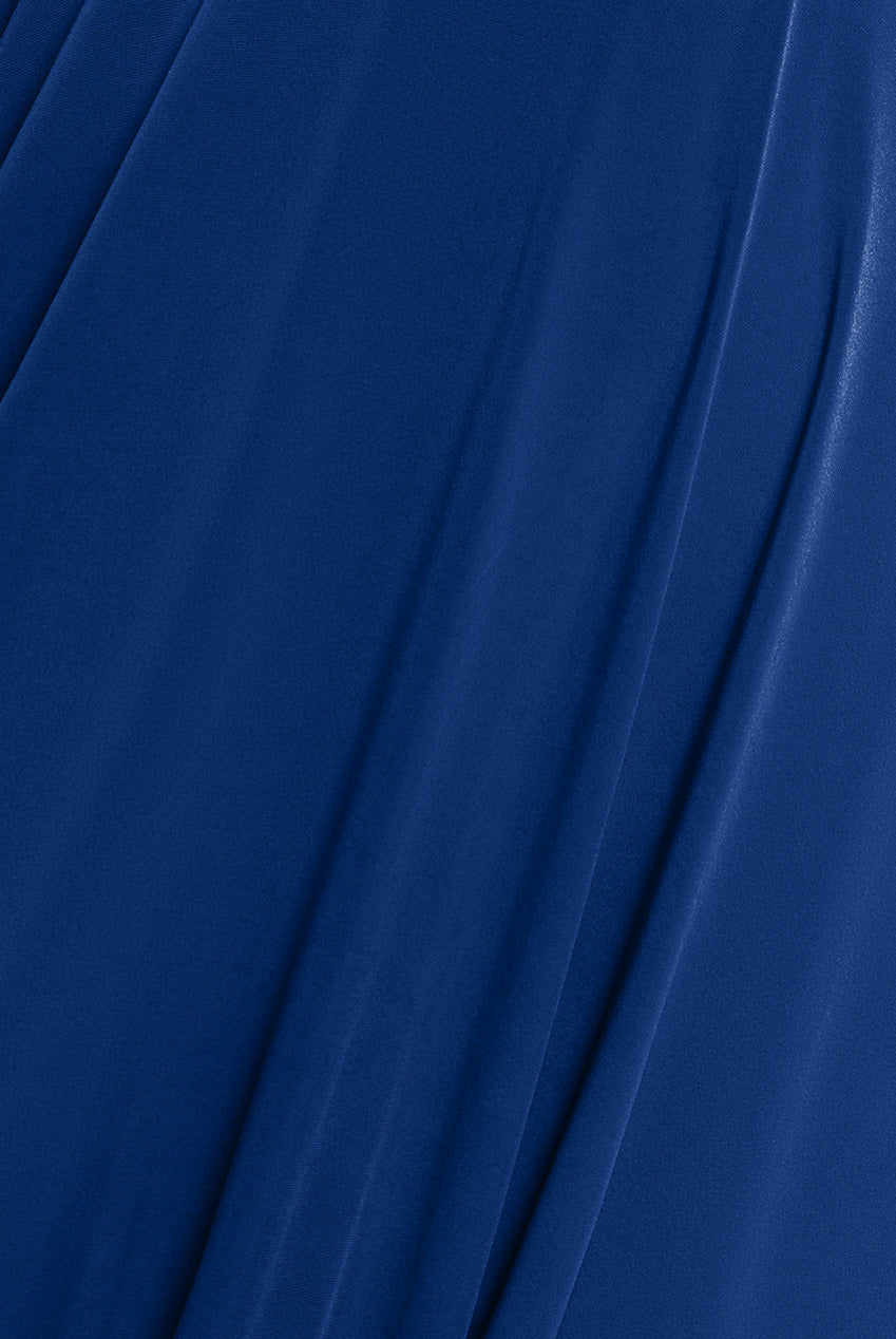 Goddiva Multiway Tie-Up Maxi Dress - Royal Blue