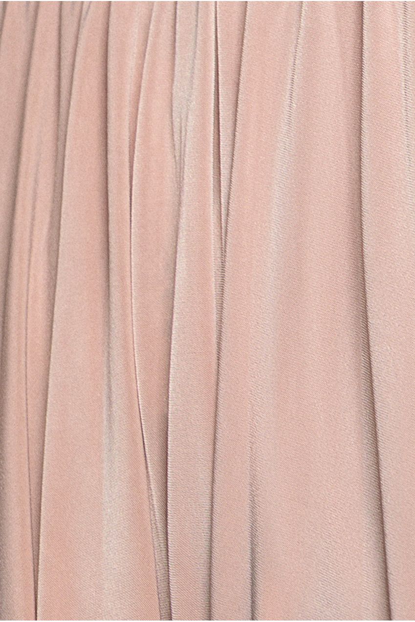 Goddiva Soft Touch Multiway Skater Mini Dress - Latte