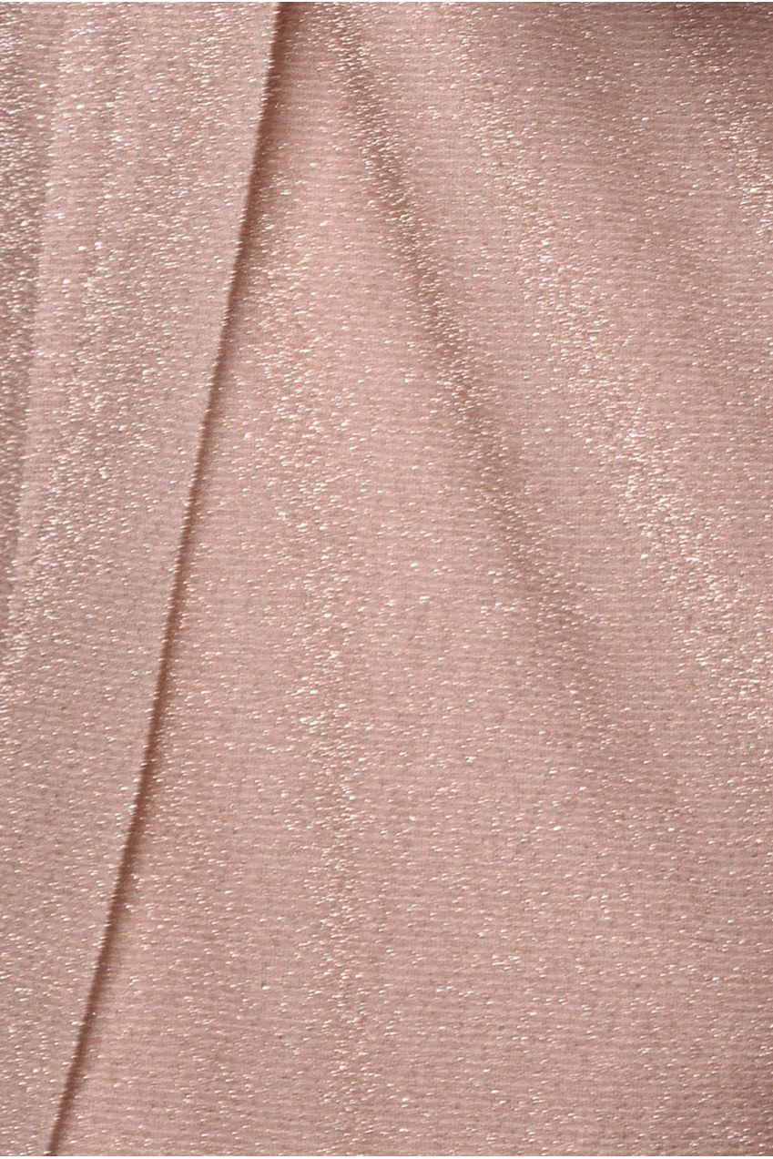 Goddiva Wrap Style Spaghetti Strap Maxi With Split - Blush