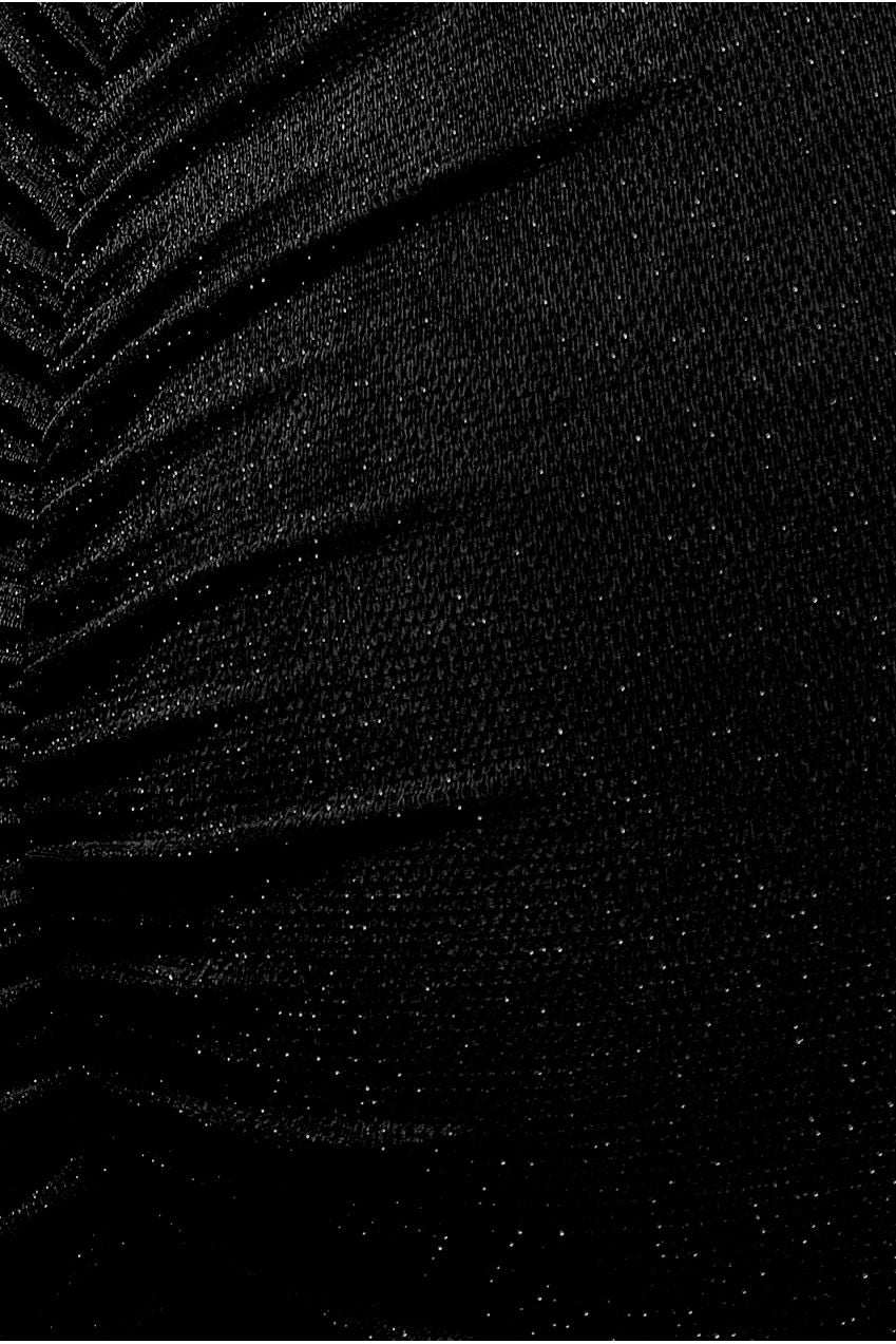 City Goddess Cut Out Long Sleeve Bodycon Mini - Black