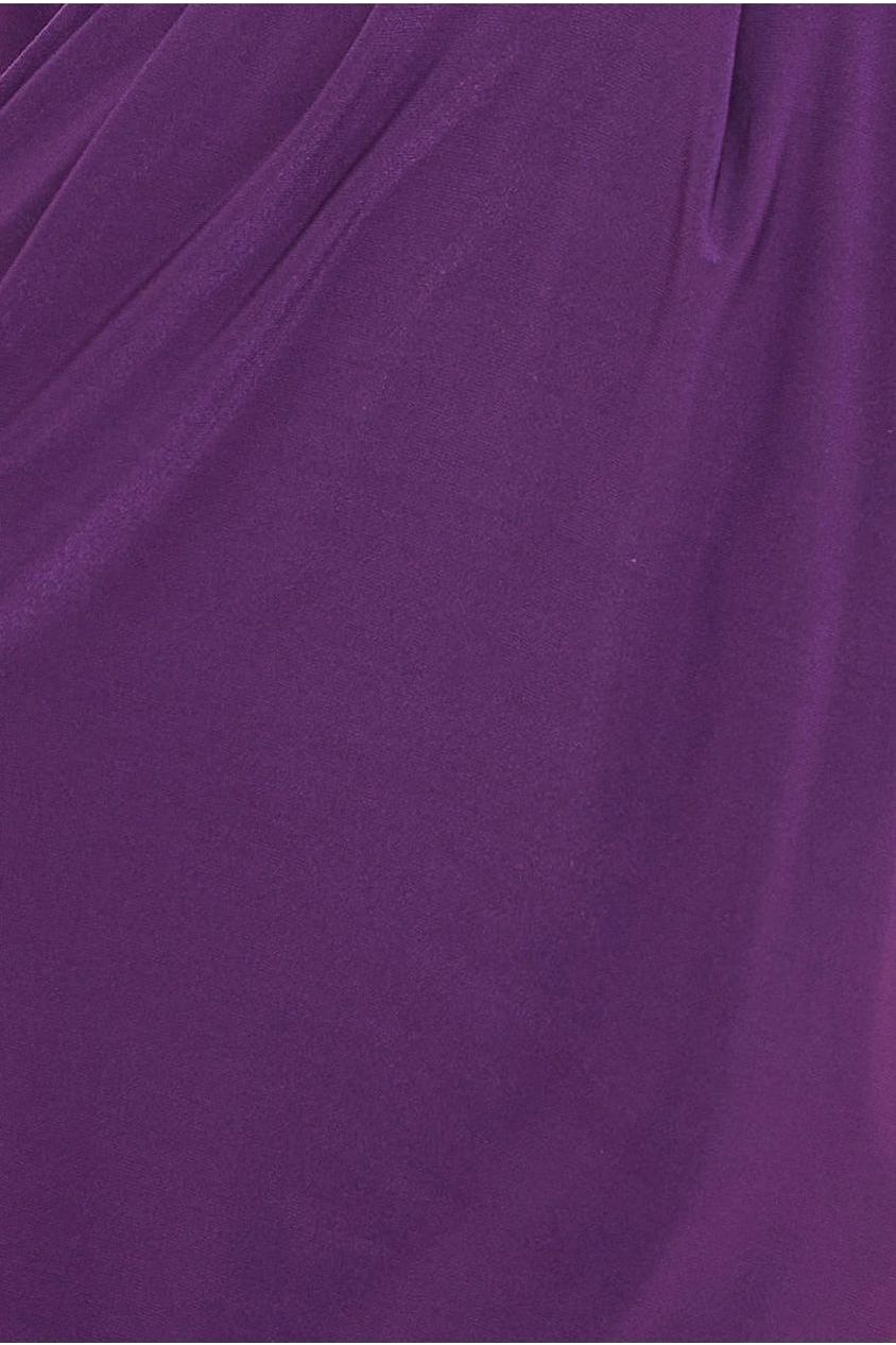Goddiva Batwing Sleeve Midi Dress - Purple