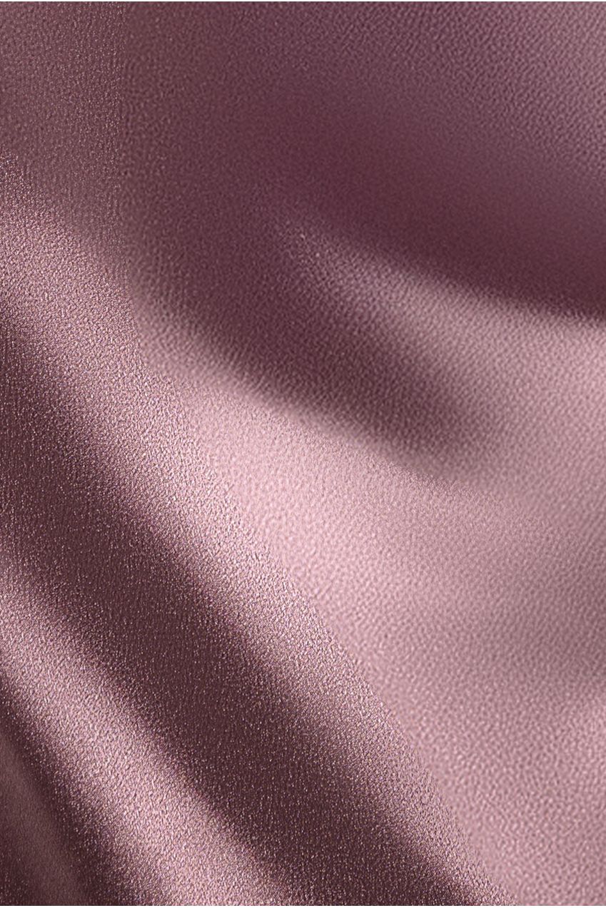 Goddiva Satin Flutter Sleeve Mermaid - Rosepink