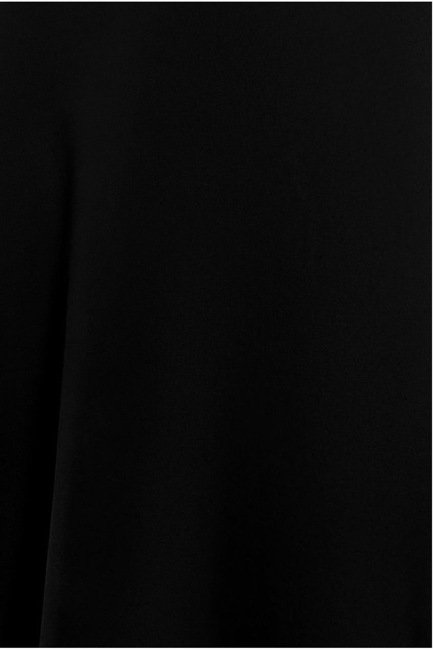 Goddiva Diamante & Scalloped Lace Neck Maxi Dress - Black