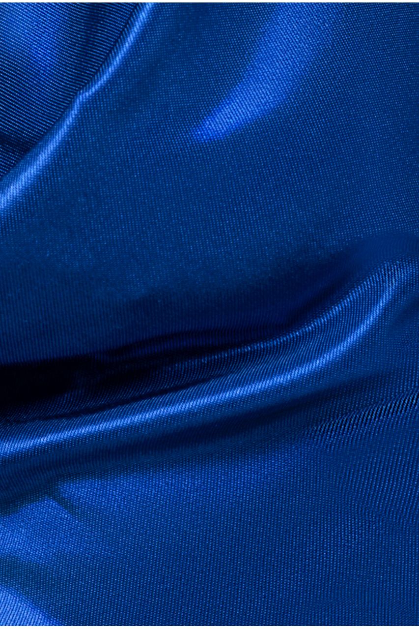 Goddiva Halter Cowl Neck Back Maxi Dress - Royal Blue