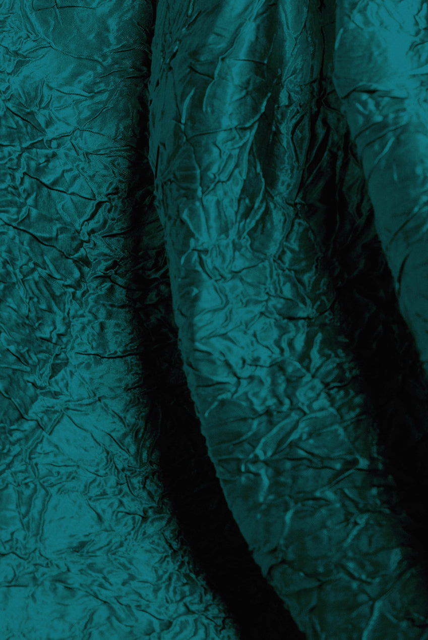 Goddiva Crushed Satin Sleeveless A Line Midi Dress - Emerald Green