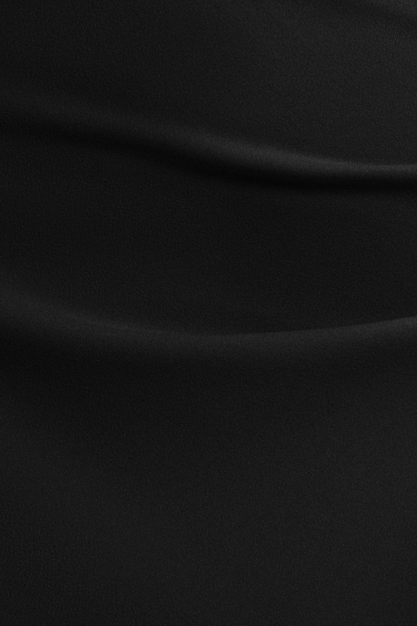 Goddiva Off The Shoulder Draped Sleeve Maxi Dress With Diamante Neckline - Black