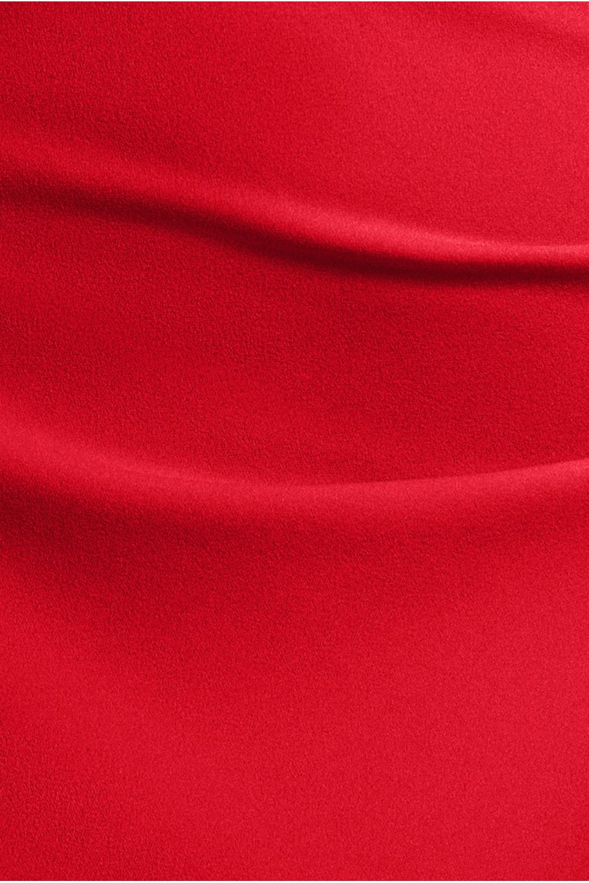 Goddiva Off The Shoulder Draped Sleeve Maxi Dress With Diamante Neckline - Red