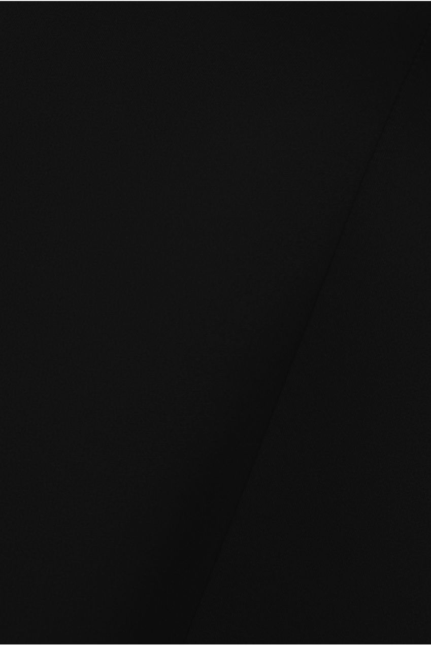 Goddiva Diamante Embellished Neck A-Line Mini Dress - Black