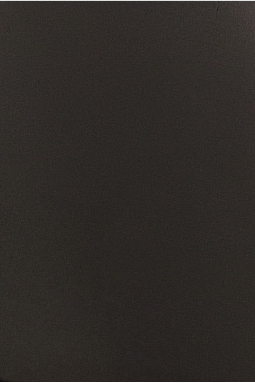 Goddiva Boatneck Mini With Lace A-Line Skirt & Gloves - Black