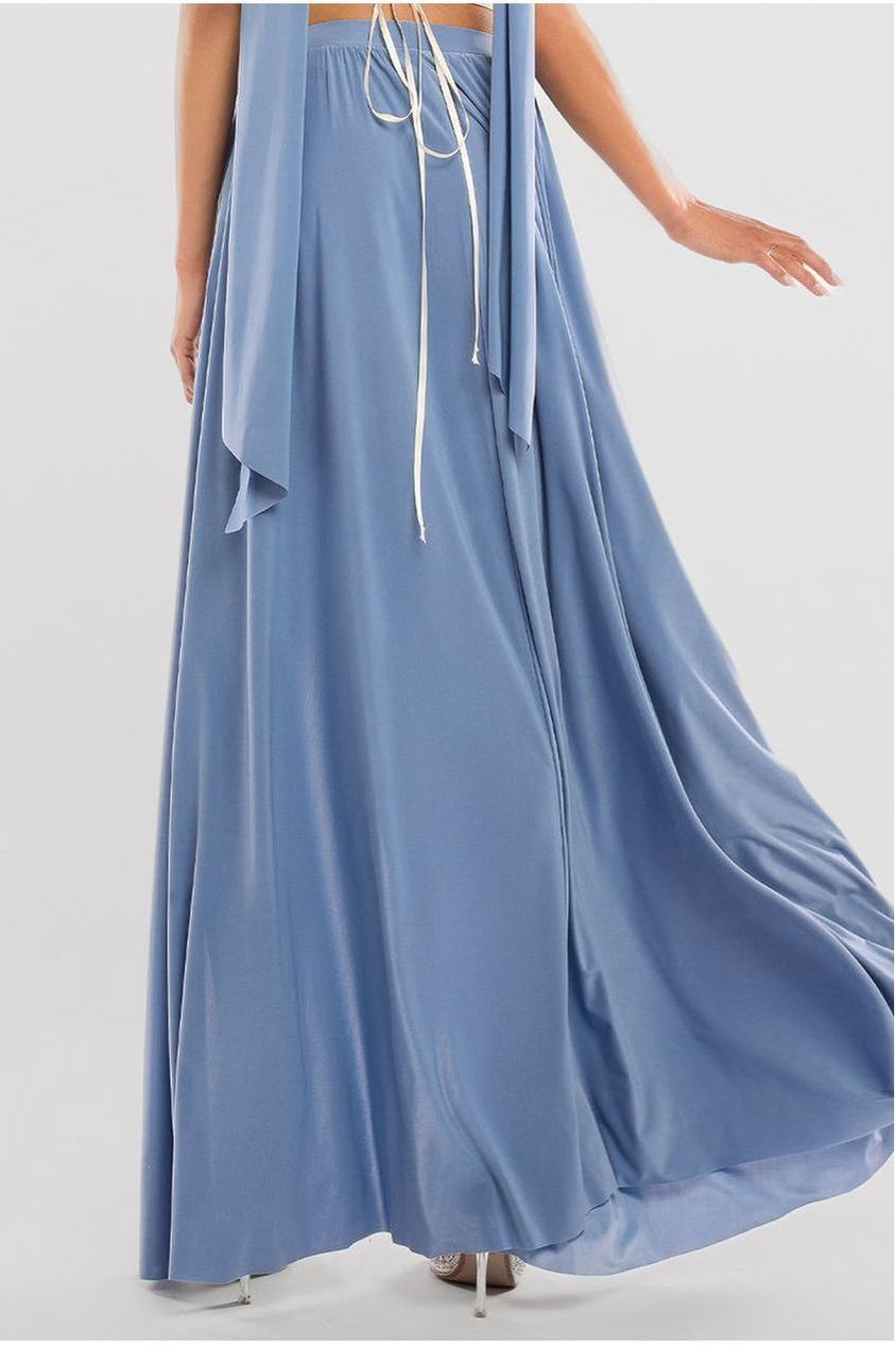 Goddiva Side Split Soft Touch Maxi Skirt