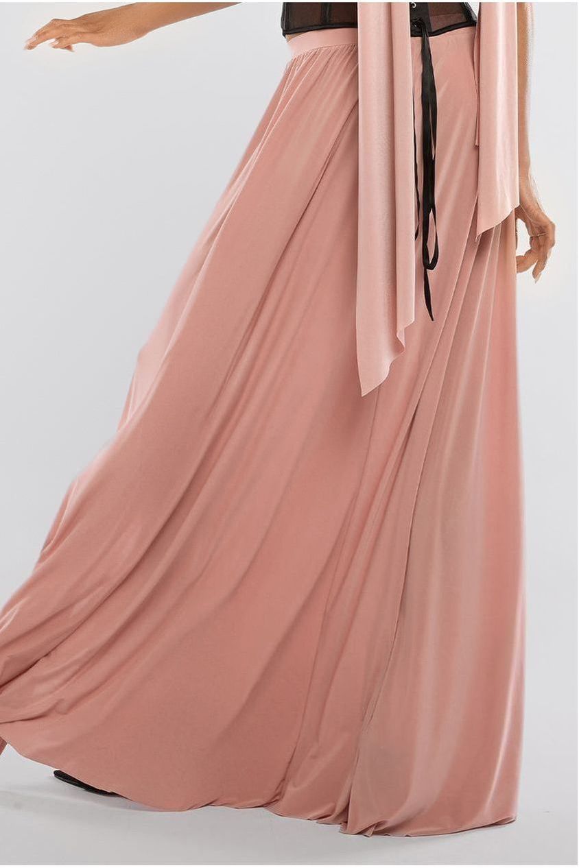 Goddiva Side Split Soft Touch Maxi Skirt