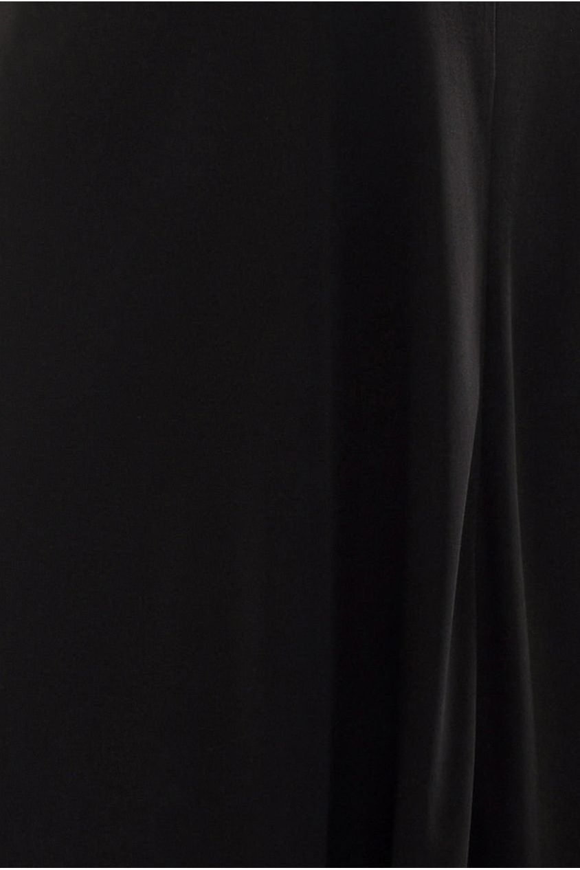 Goddiva Jersey Lining Maxi Skirt