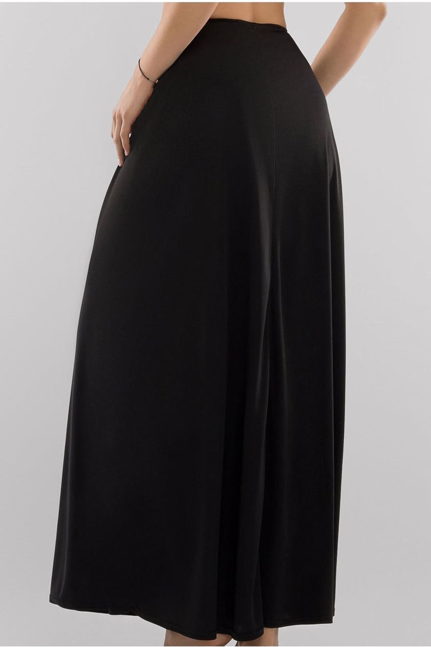 Goddiva Jersey Lining Maxi Skirt