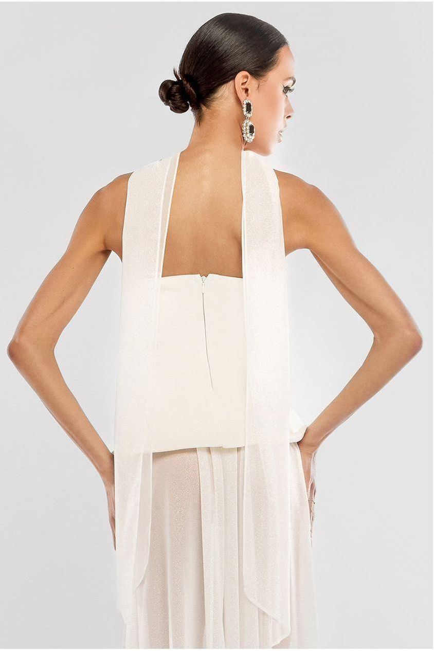 Goddiva Scuba Boobtube Peplum Hem Corset