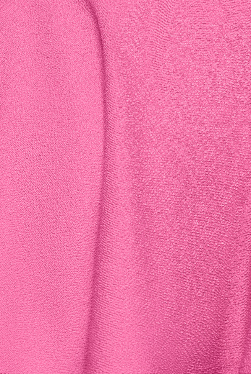 Goddiva Off The Shoulder Frill Neck Skater Romper - Cerise