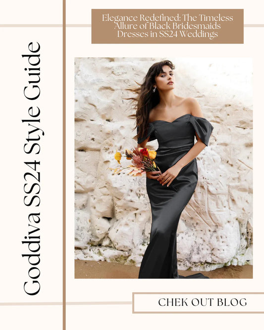 Timeless Sophistication: Embracing the Allure of Black Bridesmaid Dresses in 2024 American Weddings