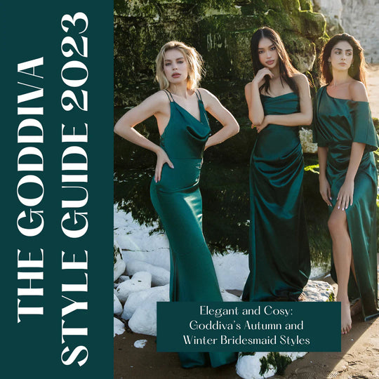 Elegant and Cosy: Goddiva’s Fall and Winter Bridesmaid Styles