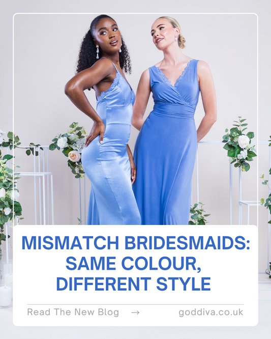 Mismatch Bridesmaids: Same Colour, Different Style – Autumn Edit