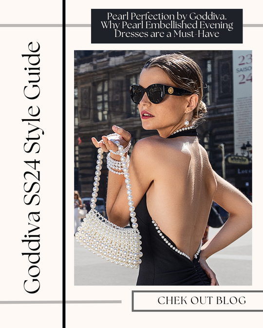 Pearl Perfection by Goddiva: Why Pearl Embellished Evening Dresses Are a Must-Have