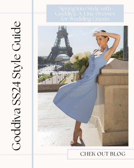 Step into Spring Fashion with Goddiva: A-Line Dresses for Wedding Guests