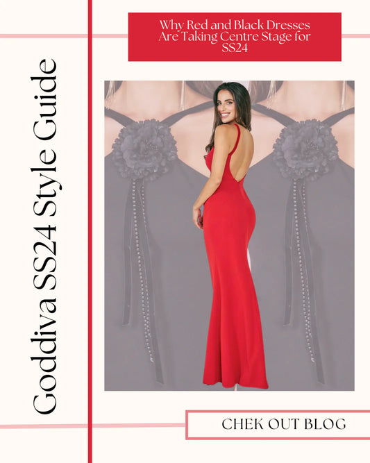Why Red and Black Dresses Are Stealing the Spotlight for SS2