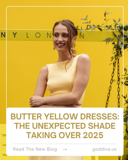 Butter Yellow Dresses: The Unexpected Shade Taking Over 2025