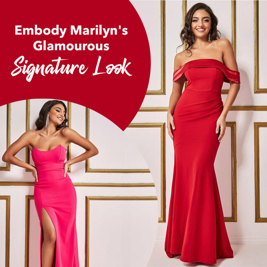 Embody Marilyn's Glamourous Signature Look