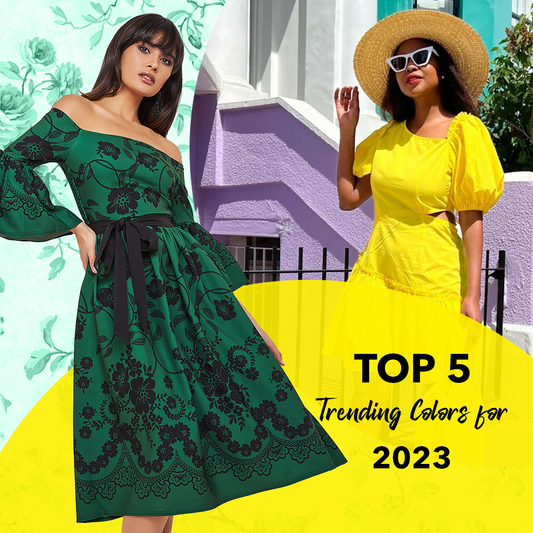 Goddiva’s Top 5 Trending Colors for Summer 2023