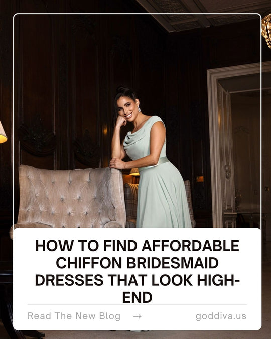 How to Find Affordable Chiffon Bridesmaid Dresses That Look High-End