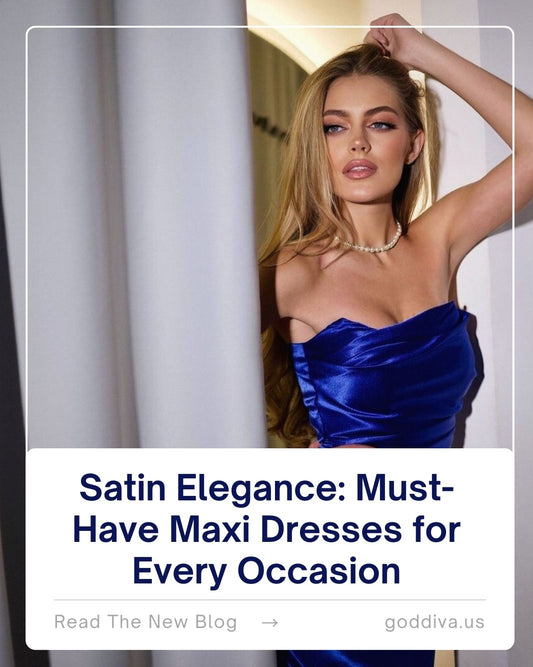 Satin Elegance: Must-Have Maxi Dresses for Every Occasion