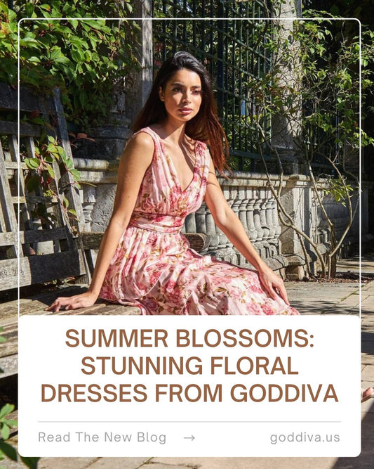 Summer Blossoms: Stunning Floral Dresses from Goddiva