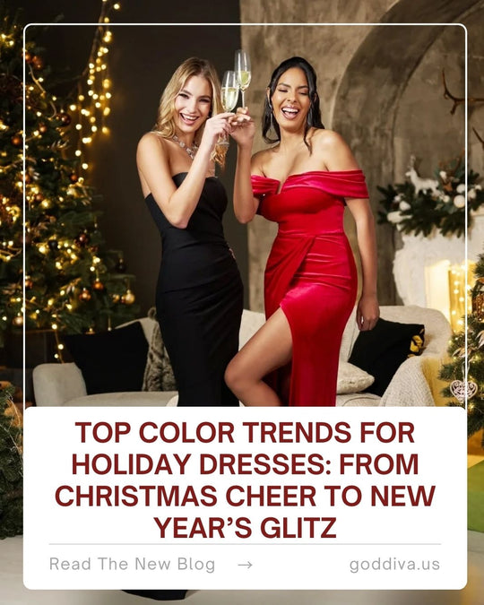 Top Color Trends for Holiday Dresses: From Christmas Cheer to New Year’s Glitz