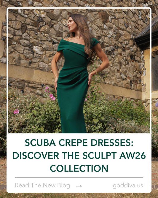 Scuba Crepe Dresses: Discover The Sculpt FW26 Collection