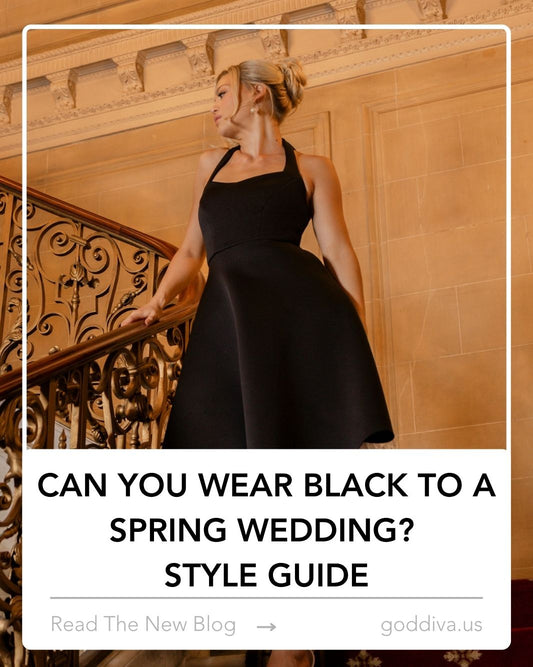 Can You Wear Black to a Spring Wedding? Style Guide