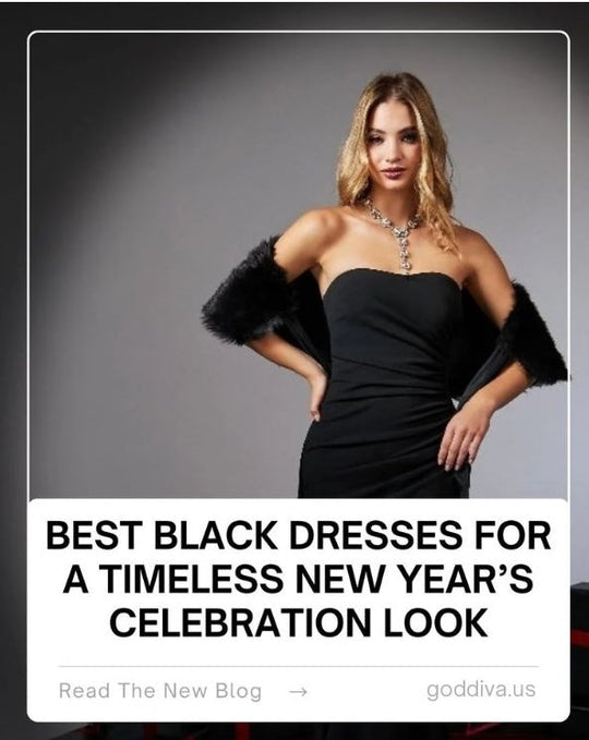 Best Black Dresses for a Timeless New Year’s Celebration Look