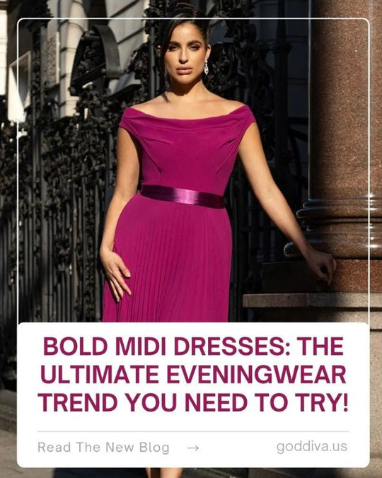 Bold Midi Dresses: The Ultimate Eveningwear Trend You Need to Try!
