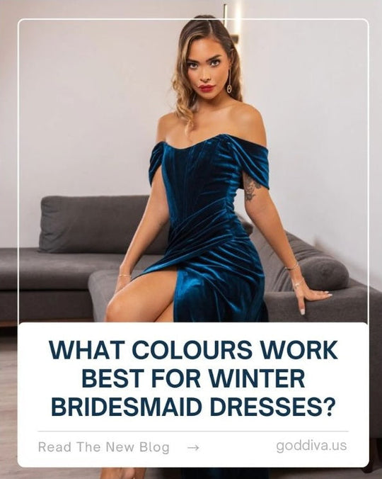 What Colors Work Best for Winter Bridesmaid Dresses?