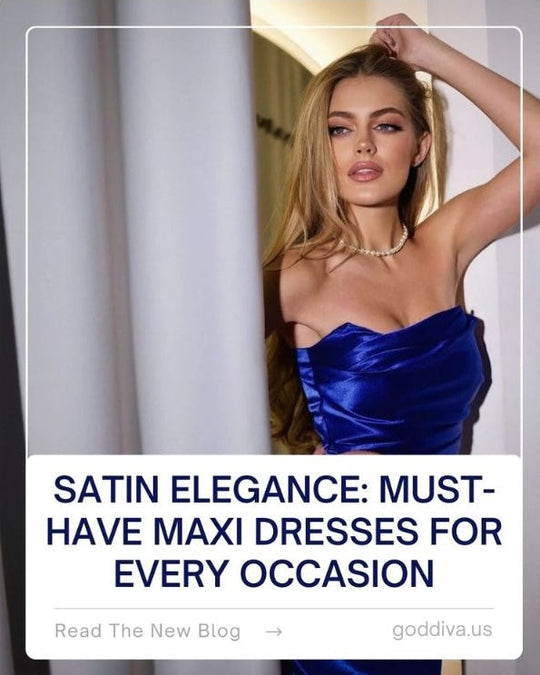 Satin Elegance: Must-Have Maxi Dresses for Every Occasion