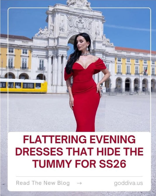 Flattering Evening Dresses That Hide the Tummy for SS26