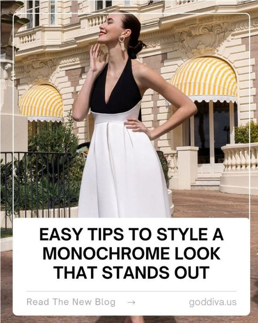 Easy Tips To Style A Monochrome Look That Stands Out